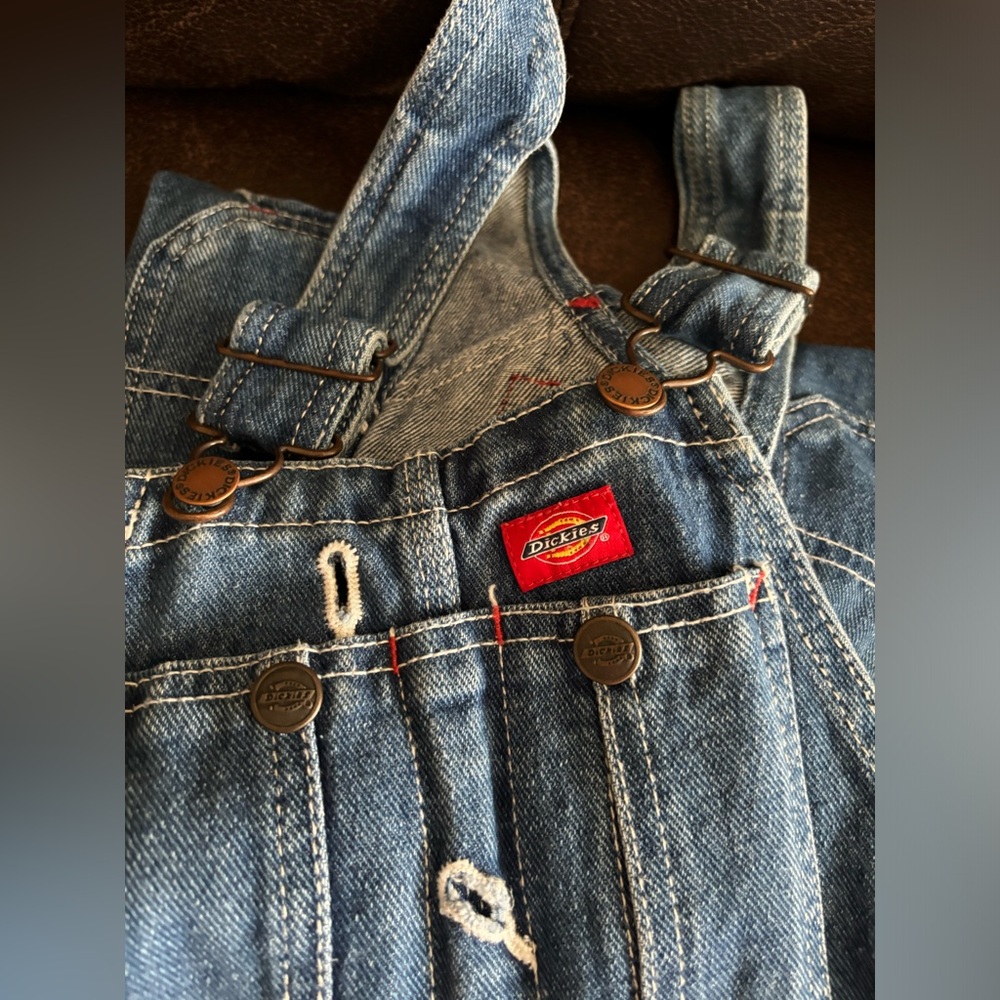 Size Small Dickies Denim Overalls